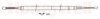 BENDIX 434405B Cable, parking brake
